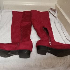 Knee High Boots red size 9 woman